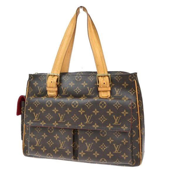 LOUIS VUITTON Multipli Cite Shoulder Bag Monogram Leather Brown M51162 15KA697 - Picture 1 of 16